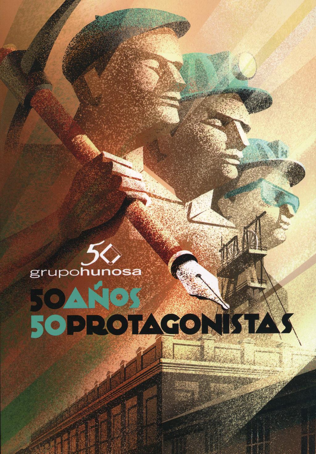 Libros 50 Años 50 Protagonistas Archivo Hunosa Fondón