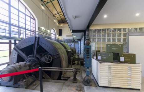 Archivo Histórico Hunosa Pozo Fondón Sala de máquinas